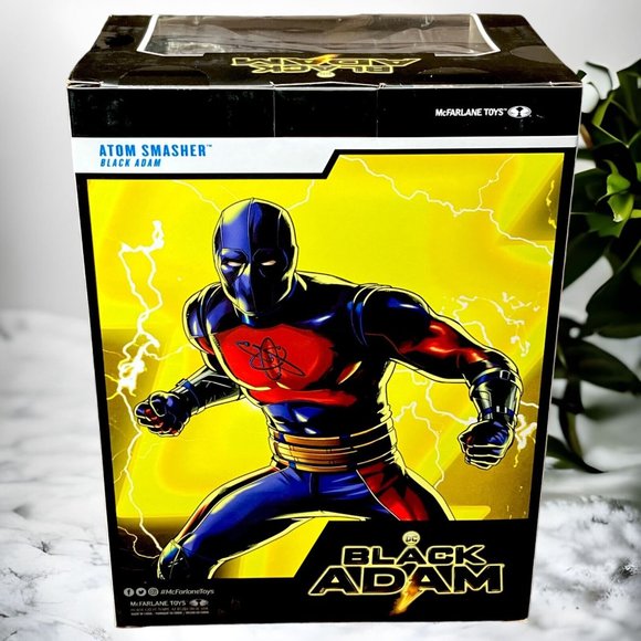 DC Multiverse Black Adam Figure 12" Atom Smasher Adam, 1st Addition, NEW SEALED - Picture 7 of 10